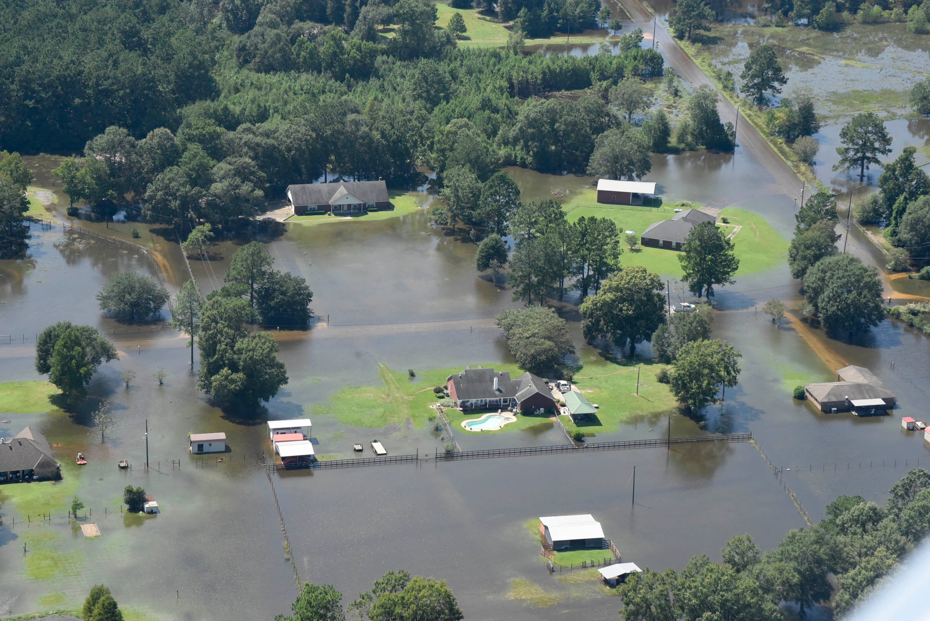 Photo Gallery: Aerial Photos of Flooding in Orange - Orange Leader ...