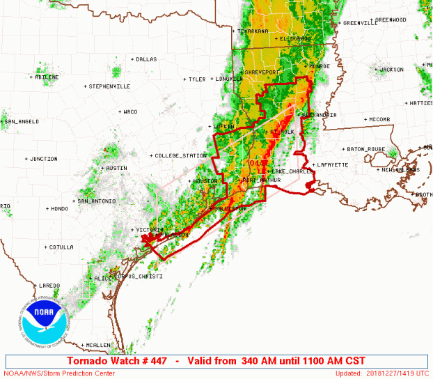 NWS Lake Charles weather update Orange Leader Orange Leader