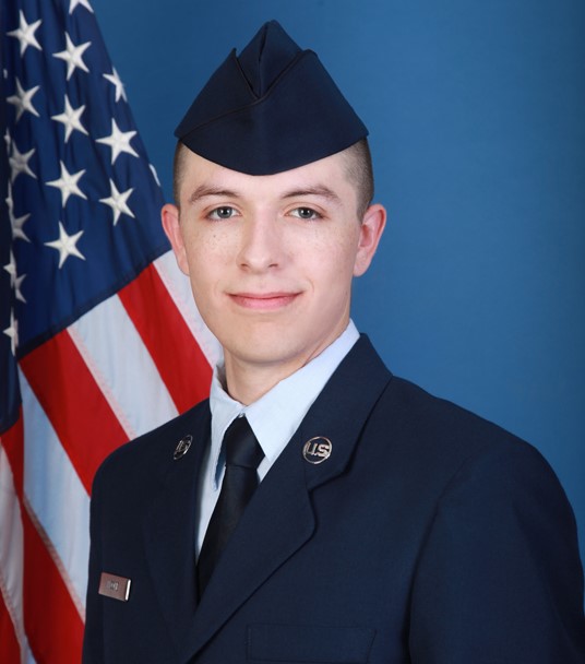 Airman Robert K. Moore graduates from basic military training Orange