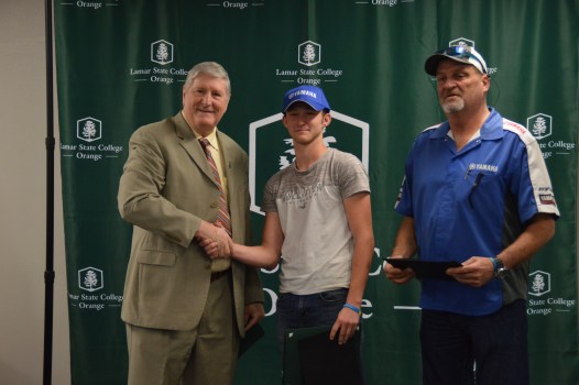 First Yamaha Marine Technology students receive certificates Orange