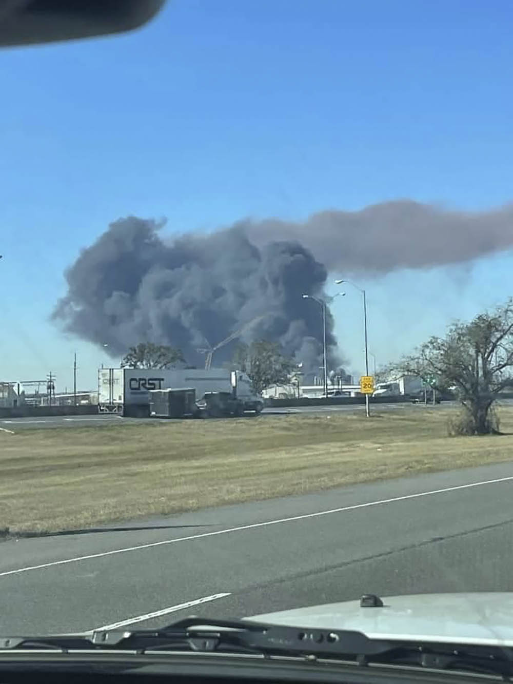 Explosion at Westlake Chemical South Orange Leader Orange Leader