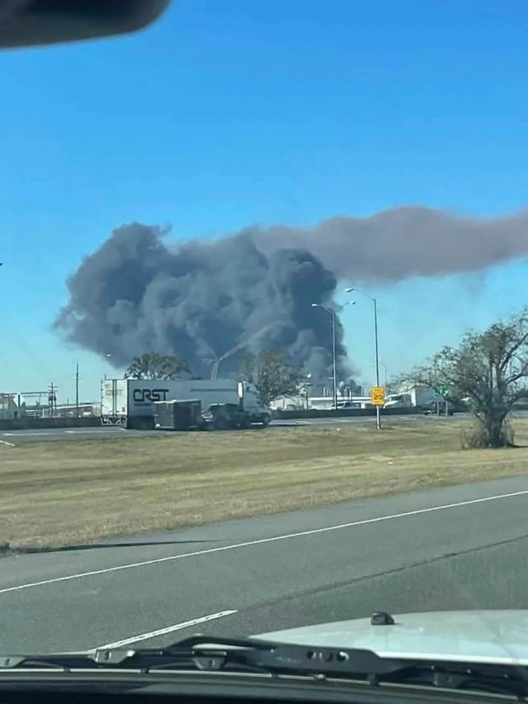 Explosion at Westlake Chemical South Orange Leader Orange Leader
