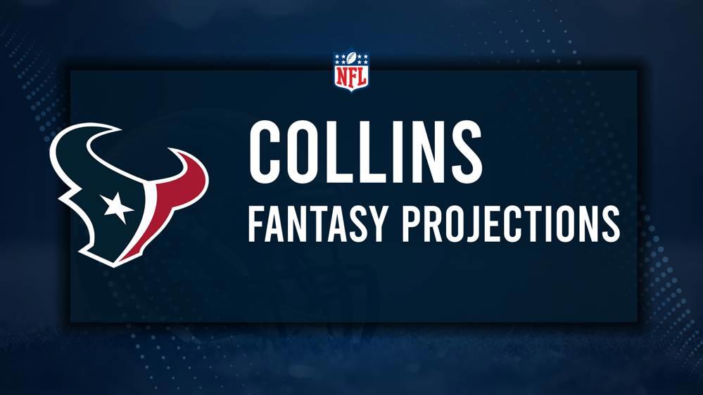 Nico Collins Fantasy Projections Week 4 vs. the Jaguars Orange Leader